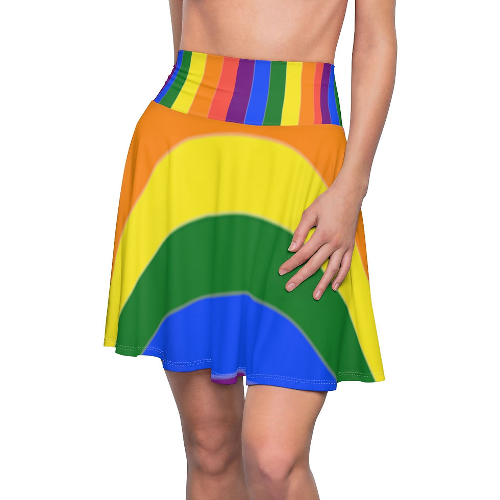 Thumbnail:  Women's Skater Skirt (AOP)