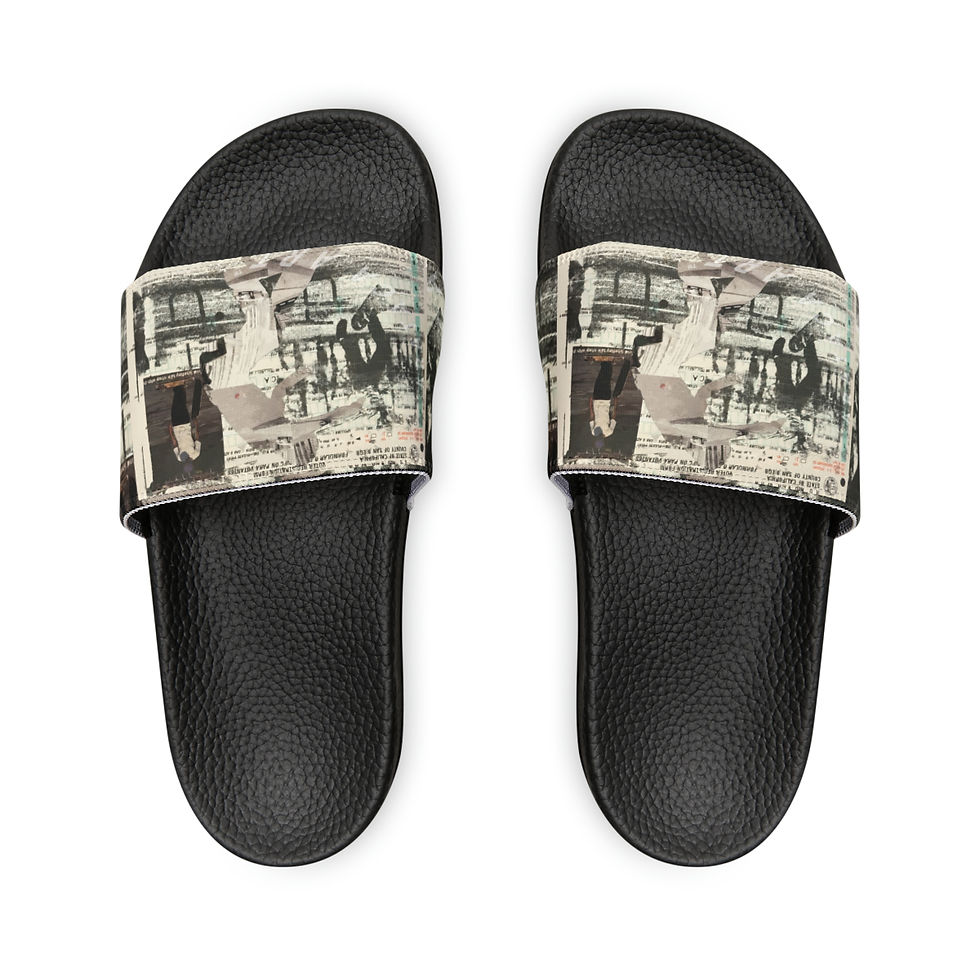 Thumbnail: Men's PU Slide Sandals