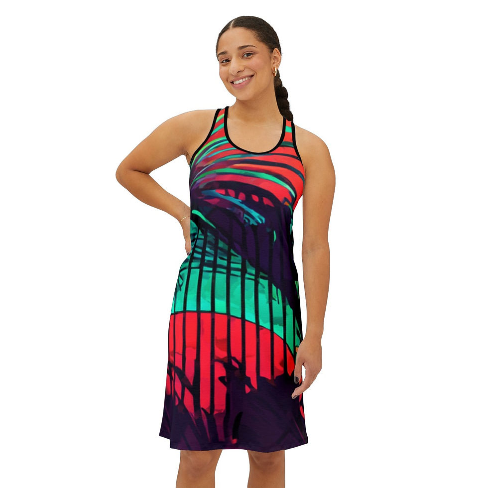 Thumbnail: Women's Racerback Dress (AOP)