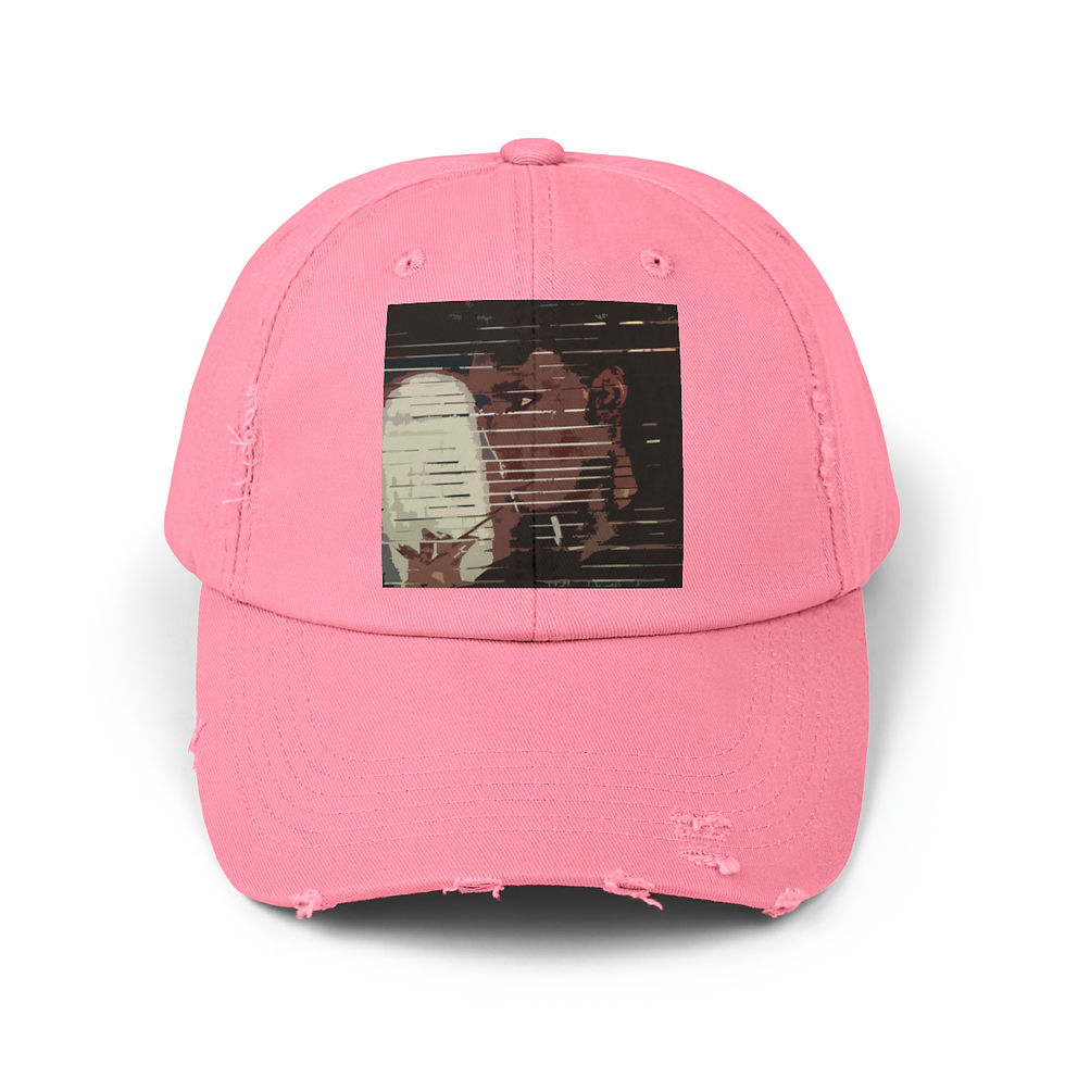 Thumbnail: Unisex Distressed Cap