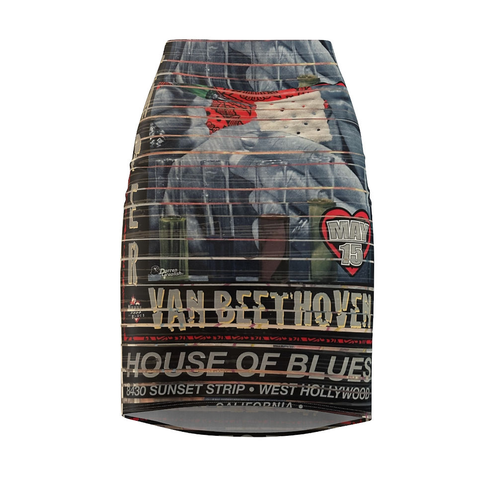 Thumbnail: Women's Pencil Skirt (AOP)