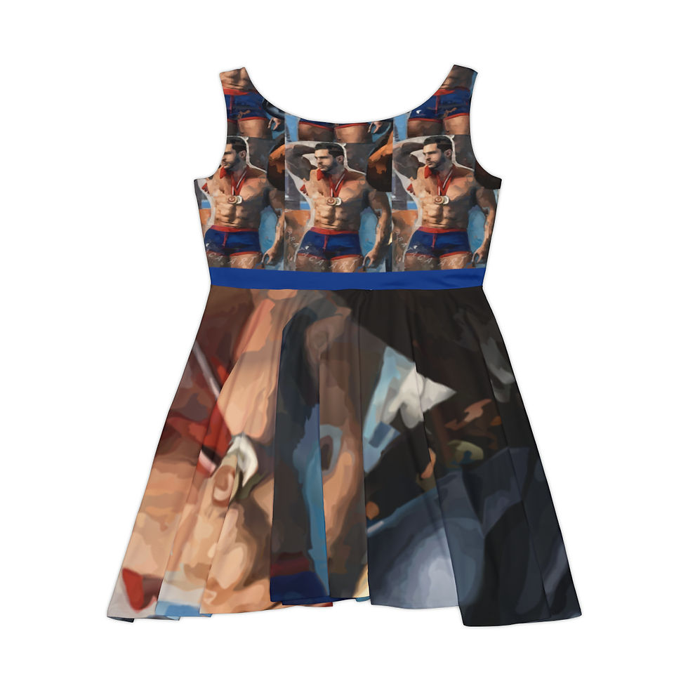 Thumbnail: Women's Skater Dress (AOP)