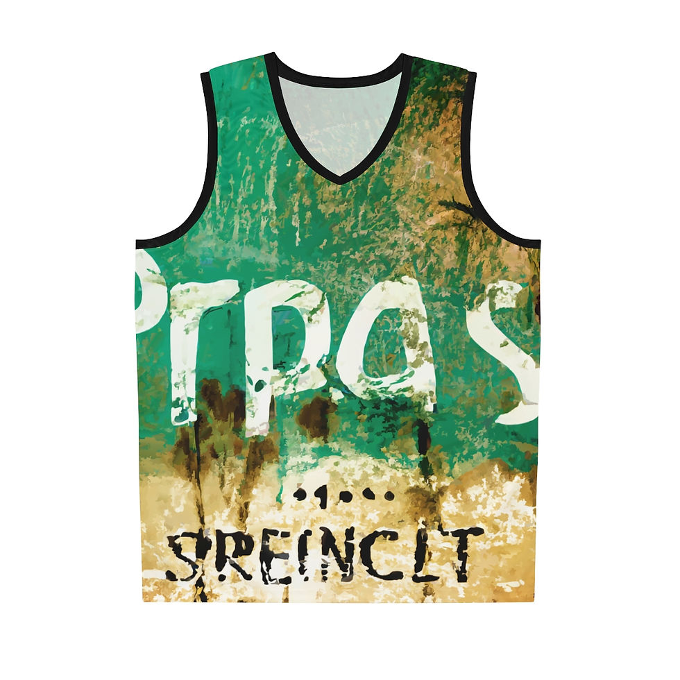 Thumbnail: Basketball Jersey (AOP) - "Urban Echoes"