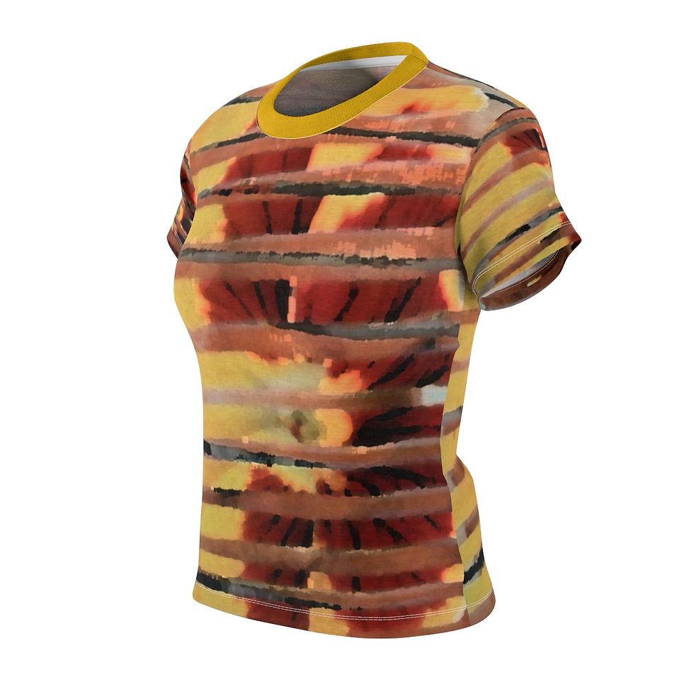 Thumbnail: Women's Cut & Sew Tee (AOP) - "Floral Radiance"