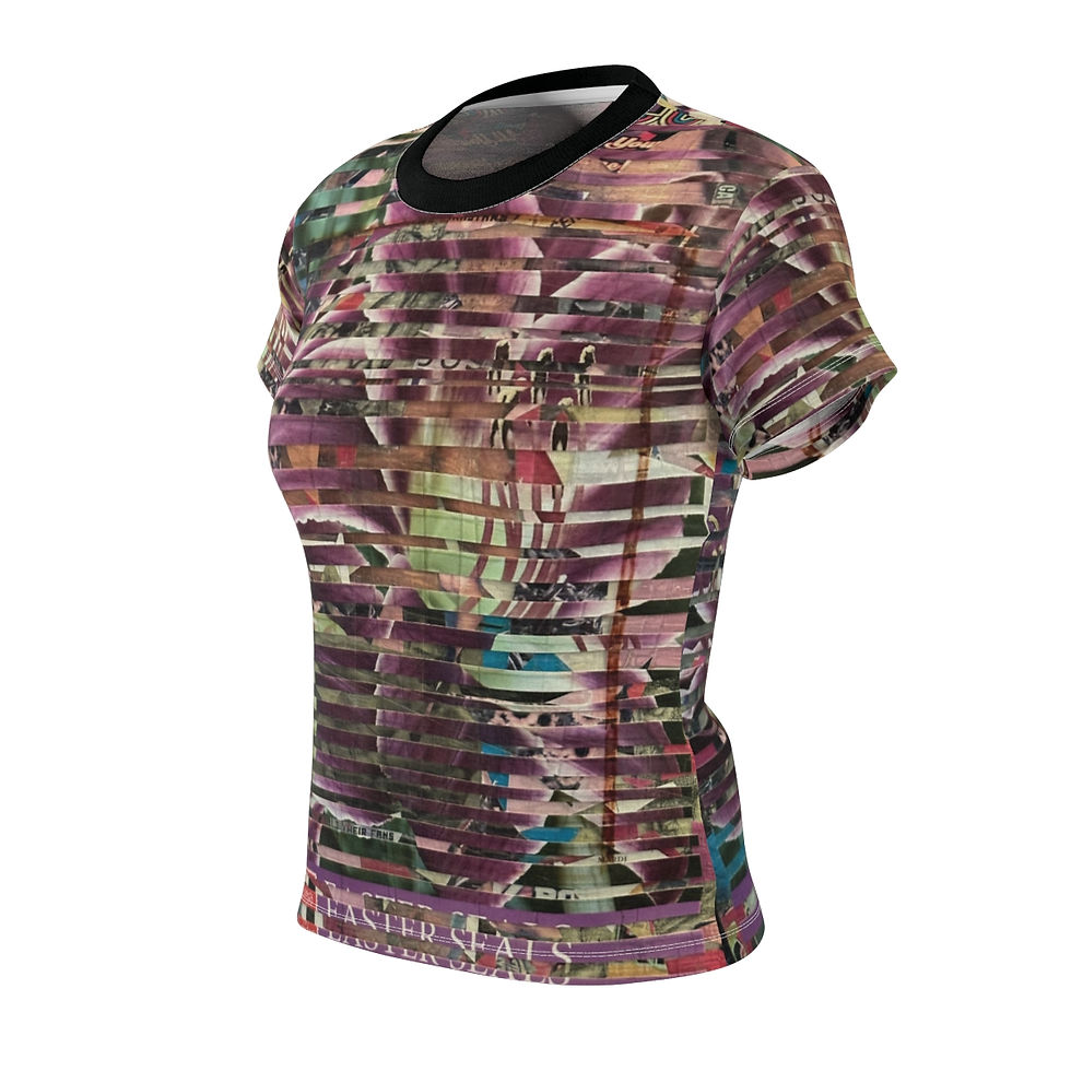 Thumbnail: Women's Cut & Sew Tee (AOP) - "Mystical Flowers"