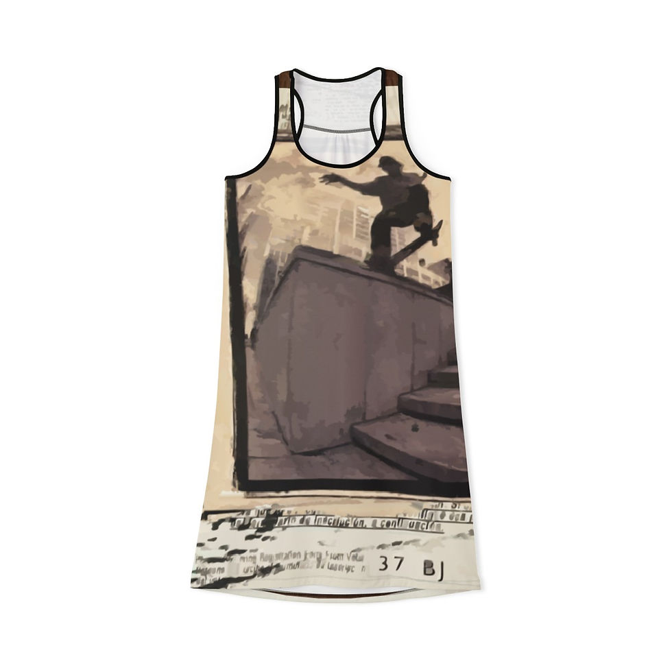 Thumbnail: Women's Racerback Dress (AOP)