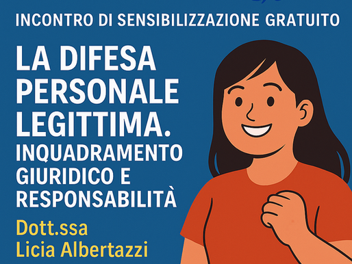 La difesa personale legittima