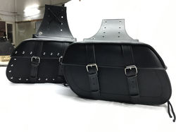 F-100 Studded and Plain Leather
