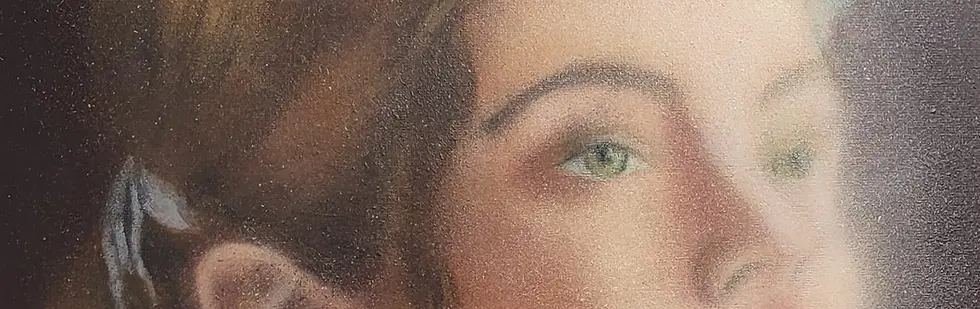 Miniature : Détail technique éclaboussures disparition visage portrait Grâce Éphémère Flaneel