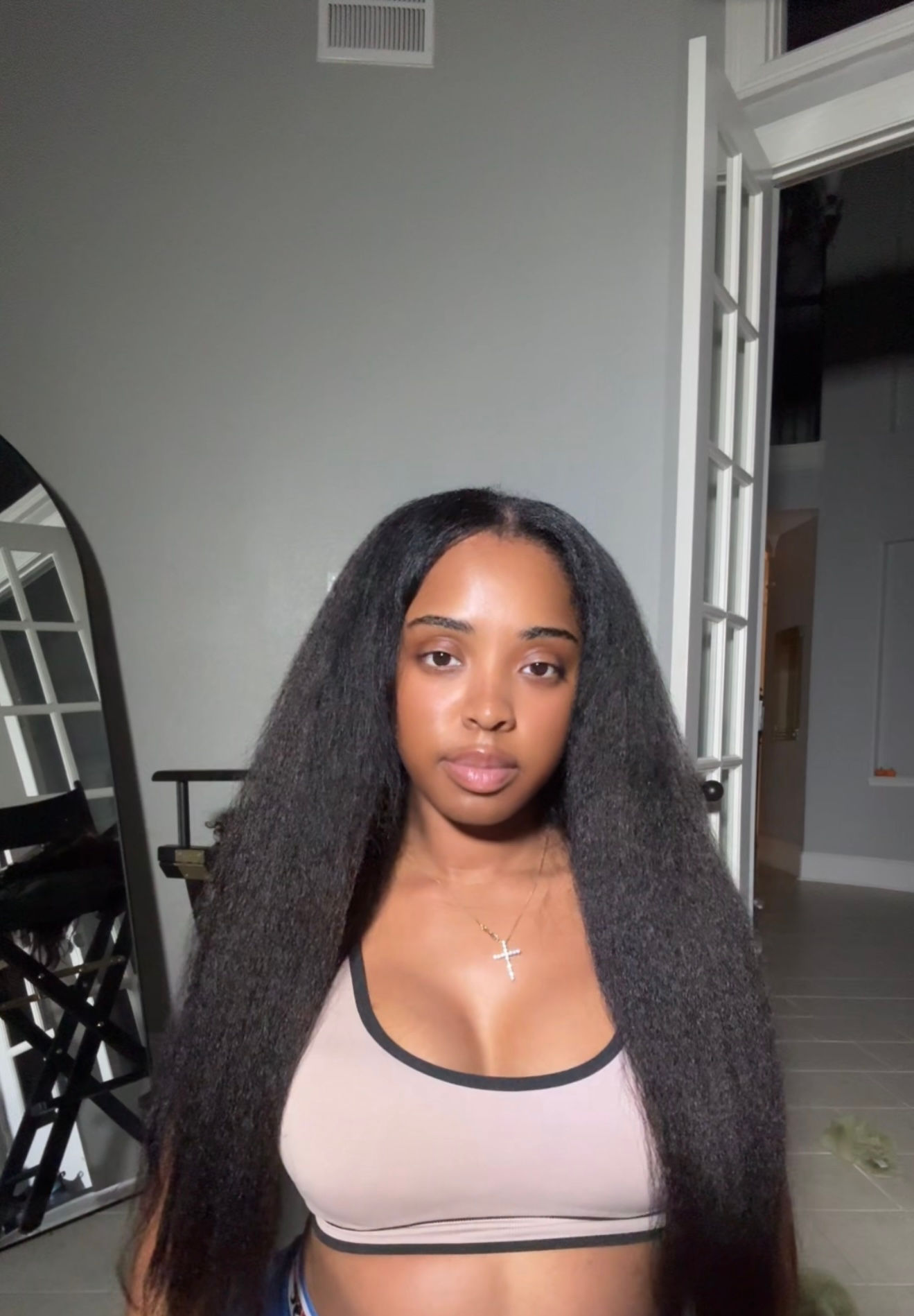 Yaki Straight U part Wig 