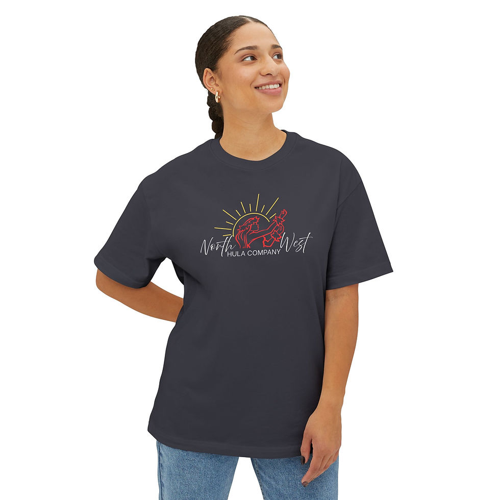 Thumbnail: NW Hula Logo Adult T-Shirt Dark Colors