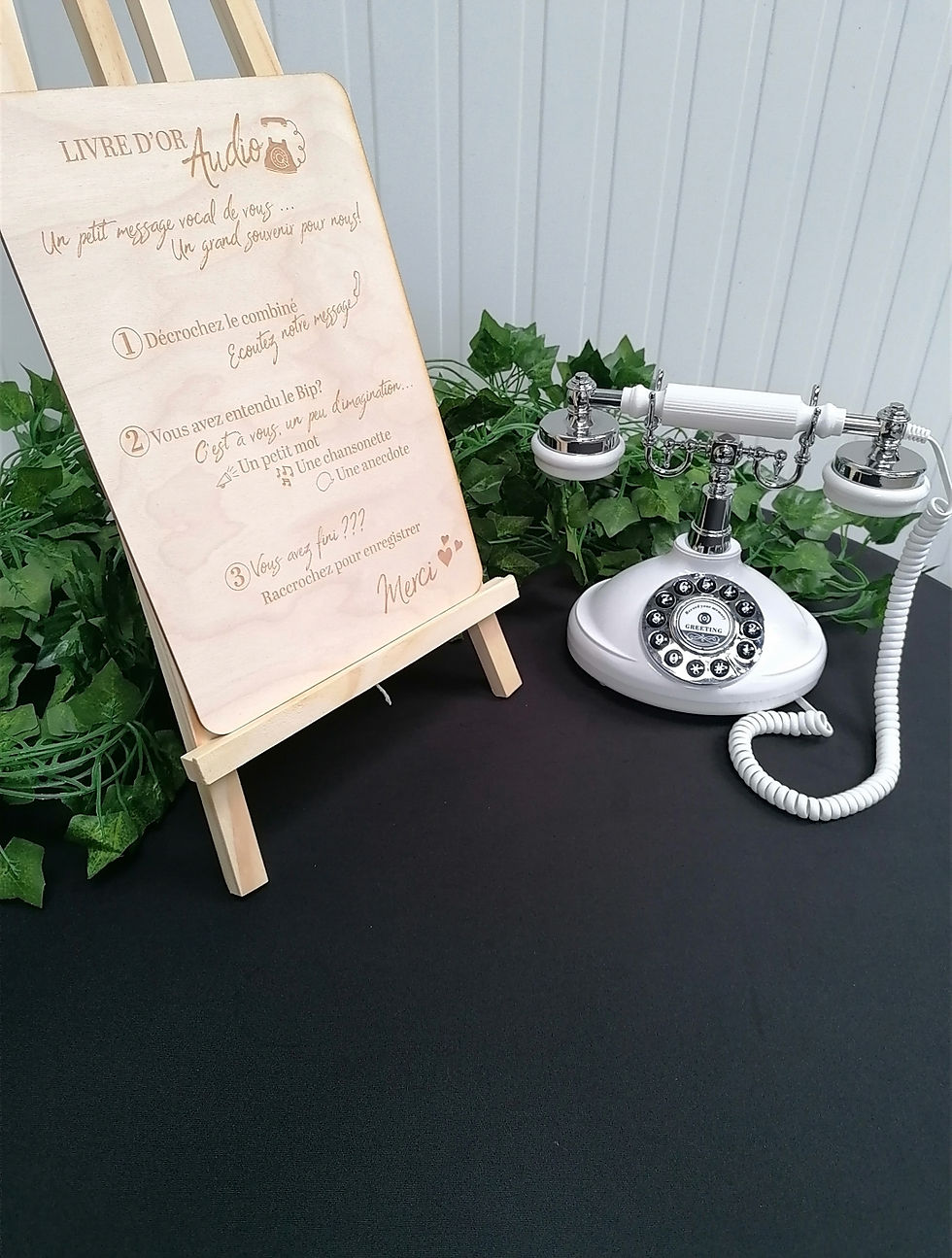 TELEPHONE LIVRE D'OR AUDIO