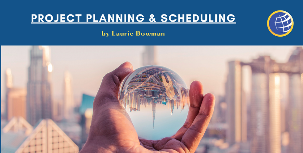 Linking Project Activities with Schedule Drivers using Effective Methods; 
Project planning and scheduling; planning and scheduling; Laurie Bowman; 