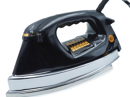 Buy Wallex Plancha Golden 750 Watt Heavyweight Dry Iron Online