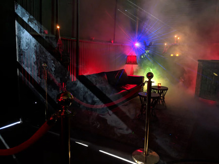 dark designs, baphomet, baphomet design, gothic dungeon, film props, stage props, film hou