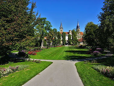 church and castle in Öhringen, germany.jpg