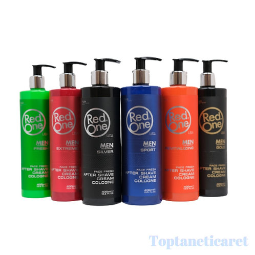 Red One Traş Sonrası Krem Kolonya Çeşitleri 400 ml