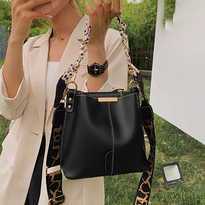 Thumbnail: Elegant Bucket Bag for Women
