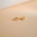 Jamaica map outline stud earrings on flat surface