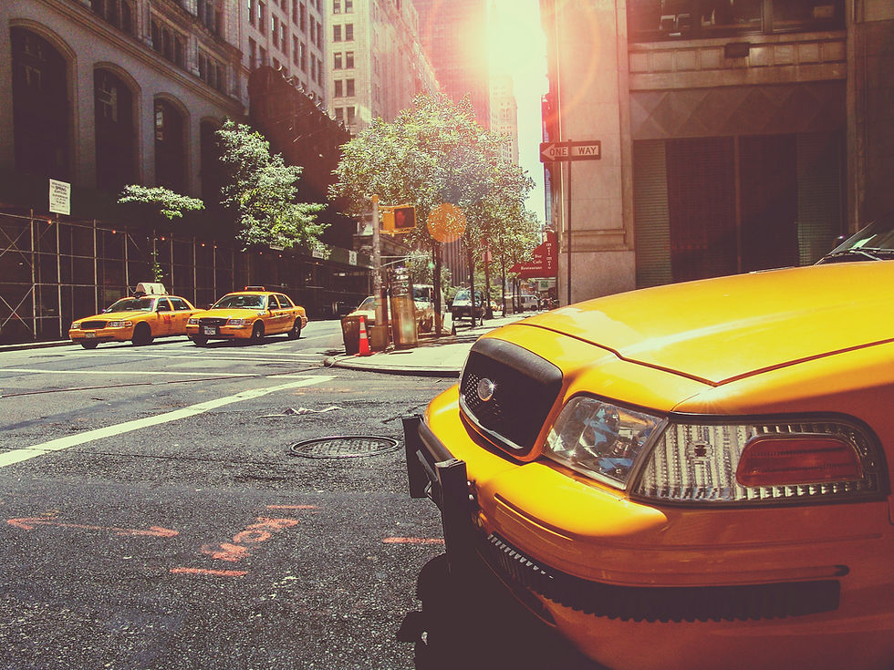 Yellow Taxis Scene