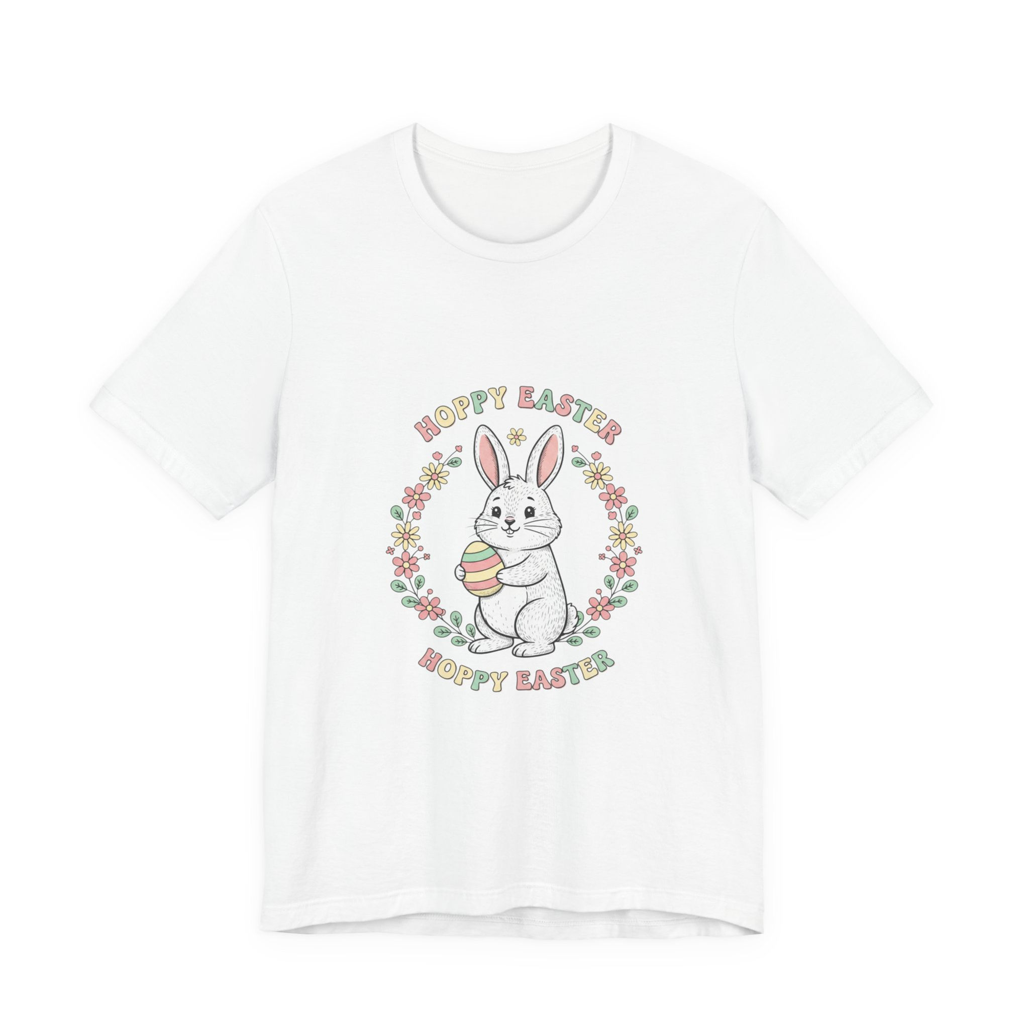Happy Easter Bunny Tee | pastel spring, vintage Easter, cottagecore
