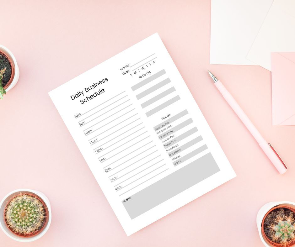 Thumbnail: The Daily Digital Hustle: All-in-One Business Planner