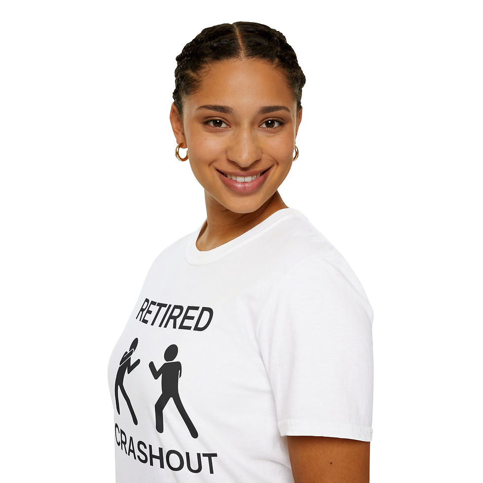 Thumbnail: Retired Crashout Softstyle Tee, Funny, Family Shirt, Great for all
