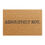 Thumbnail: Funny Doormat with 'Absolutely Not' Quote, Unique Gift for Homeowners
