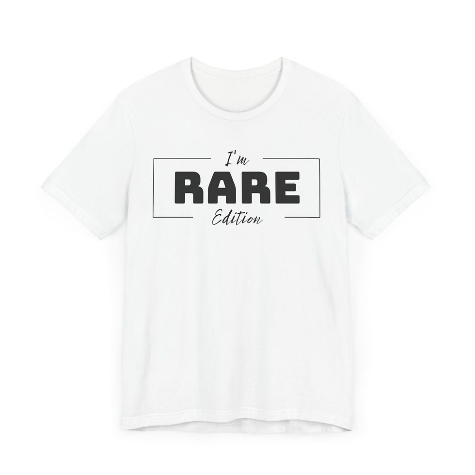 Thumbnail: Rare edition tee, Unisex Jersey Short Sleeve Tee, great for family