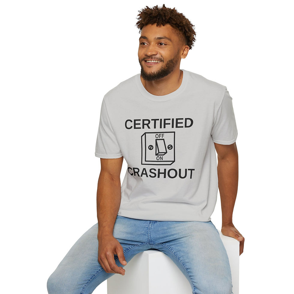 Thumbnail: Certified Crashout Softstyle Tee, Funny, Family Shirt, Cute, Switch