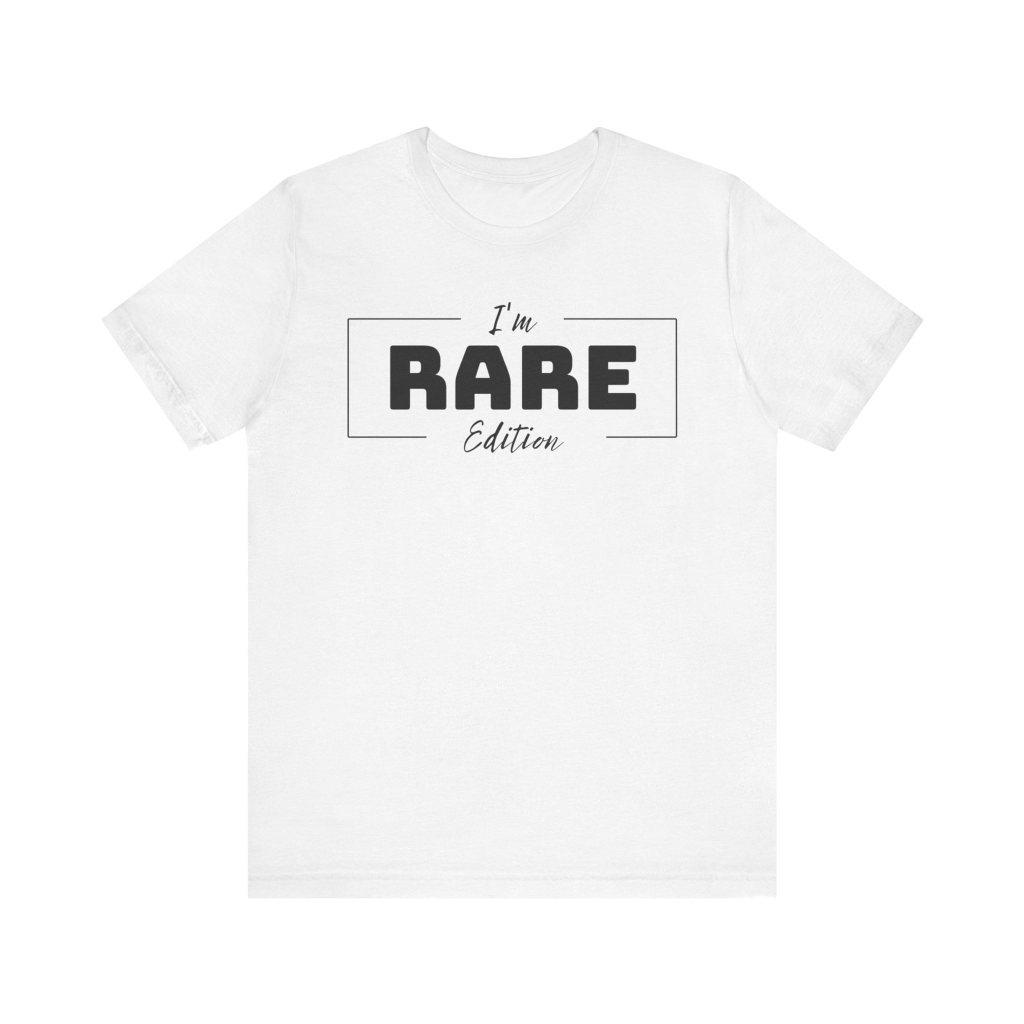 Rare edition tee, Unisex Jersey Short Sleeve Tee, great for family