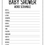 Thumbnail: Black Bib Baby Shower Bundle, Baby Bingo, Cute, Fun, Printable