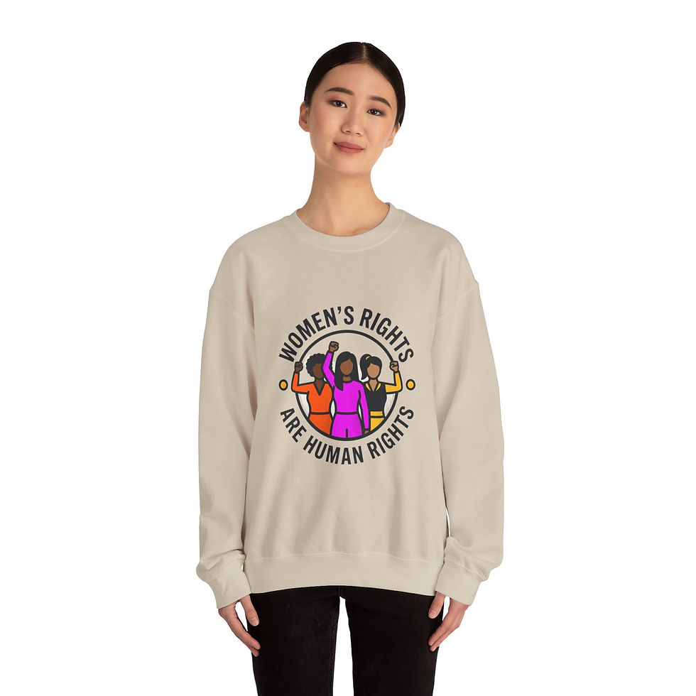Thumbnail: Women’s Rights Are Human Rights Sweatshirt | feminism, empowerment