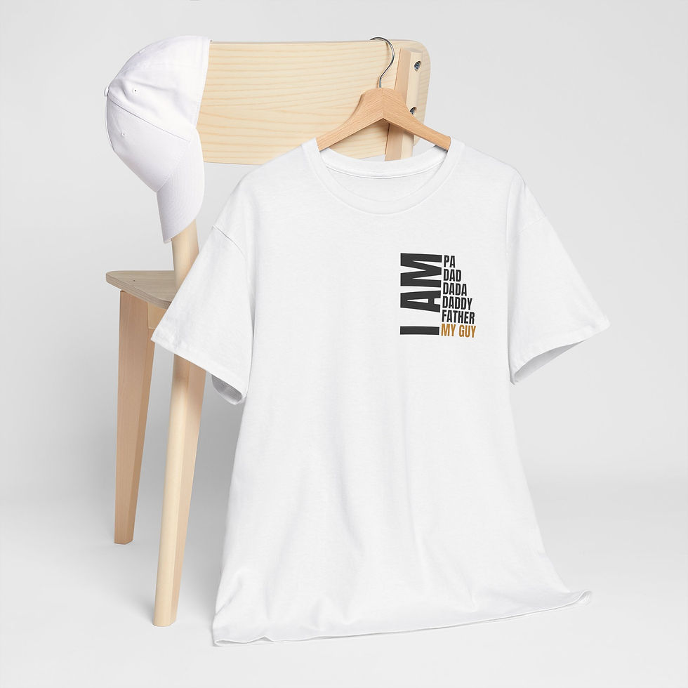 Thumbnail: Cute Dad Unisex Tee Shirt I am - Family Reunion, Gift for Dad, Daddy Shirt