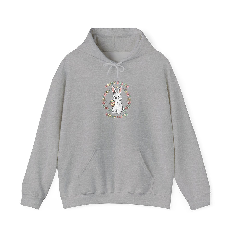 Thumbnail: Easter Bunny Aesthetic Hoodie | pastel spring, vintage Easter