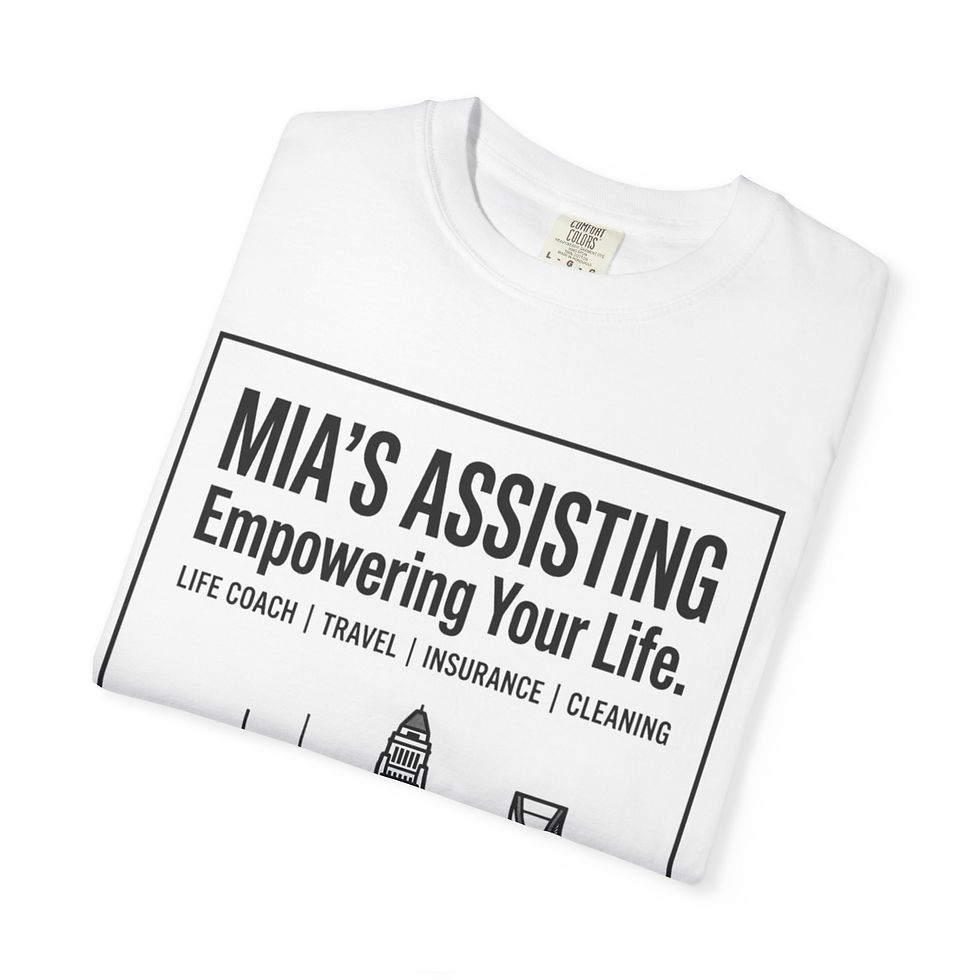 Thumbnail: Mia's Assisting T-Shirt — Empowering Your Life Life Coach Tee