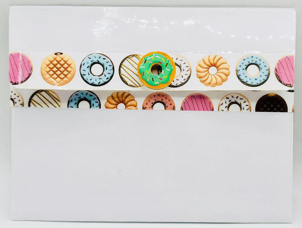 Thumbnail: 2 SWEET Birthday Cards: Happy Birthday Sweetie (Donuts)/Enjoy The Day (Cupcakes)