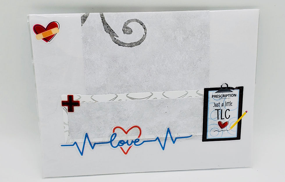 Thumbnail: Doctor Cool Cat Greeting Card/Thank You Card For a Doctor