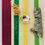 Thumbnail: Vintage Elephant WrapAround Bookmarks: Green-Eyed, Pearl Belly & Family