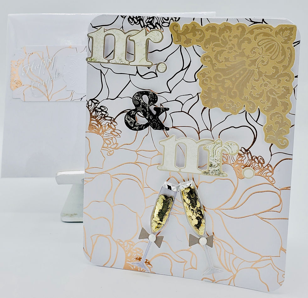 Thumbnail: Mr. & Mrs. Wedding Card: Mr. & Mrs. You & Me Or Mr.  & Mr. Or Mrs. & Mrs