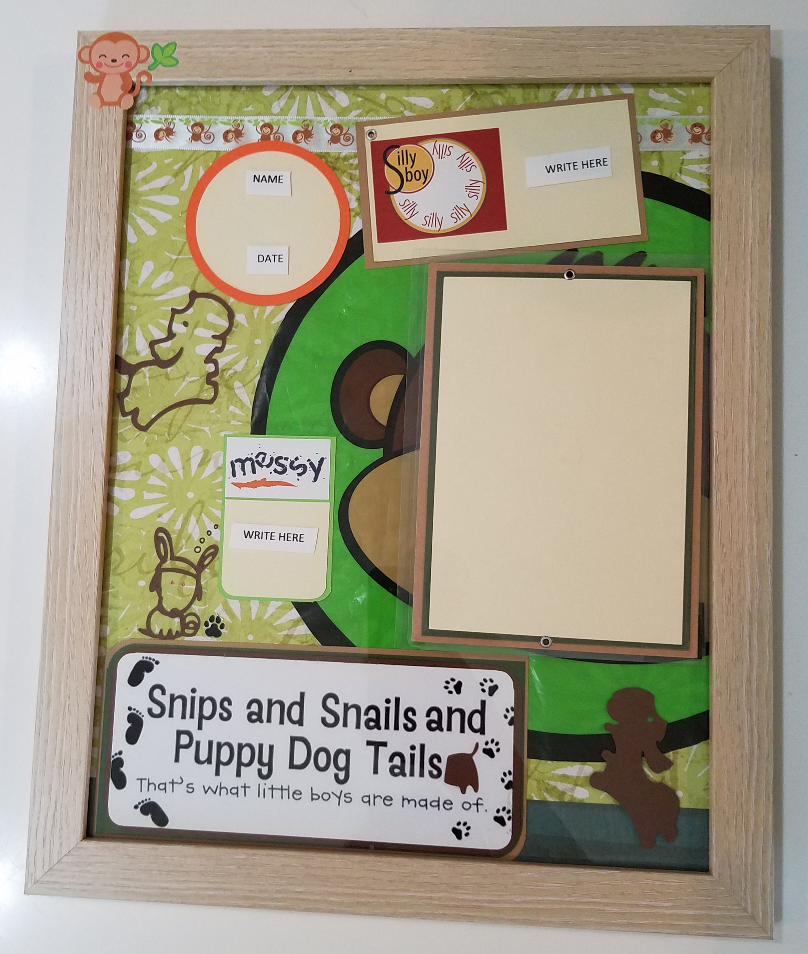 Snips and Snails... w/Outside Photo