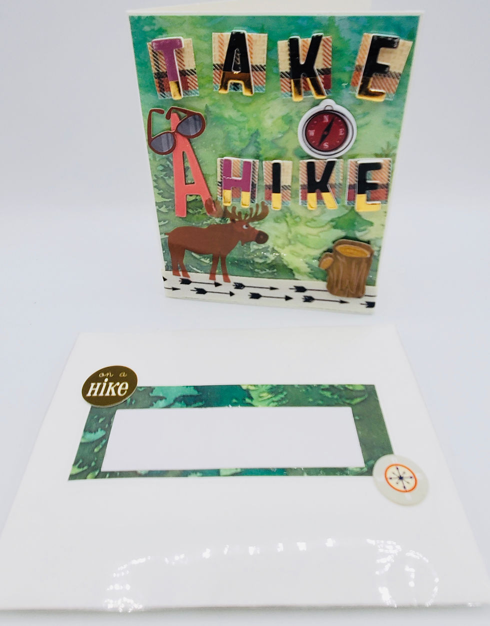 Thumbnail: 3 Nature Lover Greeting Cards: You Make Me A Happy Camper/ Bears/Take A Hike