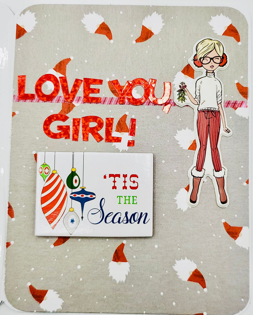 Thumbnail: Funny Adult Christmas Card: Hey, Ho!  Santa Says Happy Ho Ho Ho To You Love You!