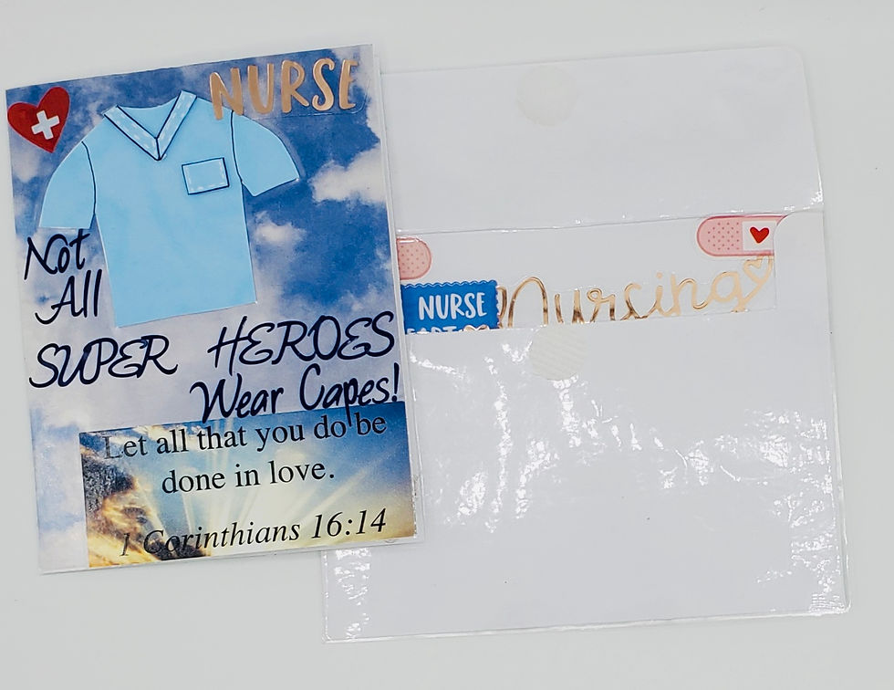 Thumbnail: Nurses Call All The Shots GreetingCard/Not All SuperHeroes Wear Capes Card