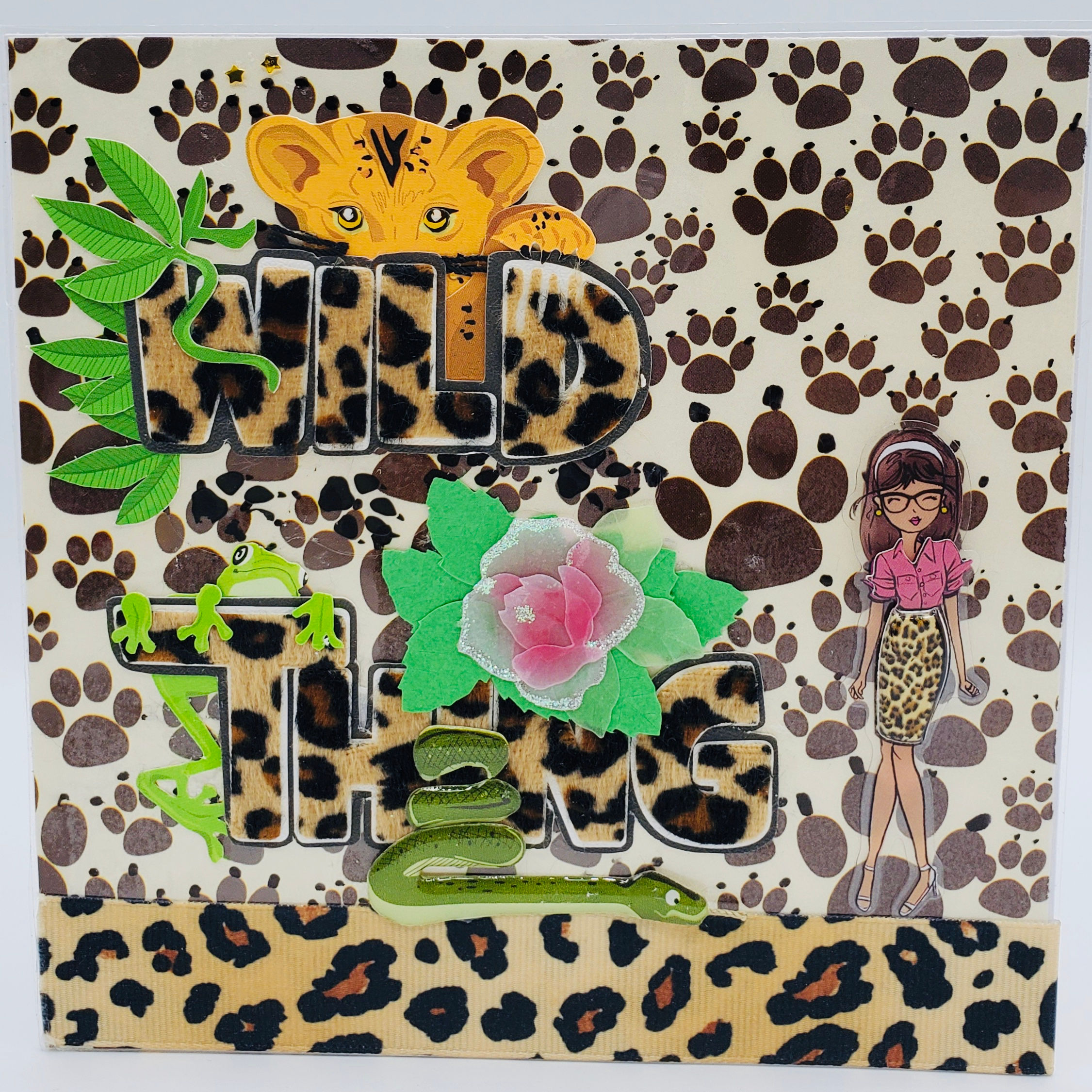 Wild Thing We're Gonna Party *Cuz (Because) It's Your Birthday! Greeting Card