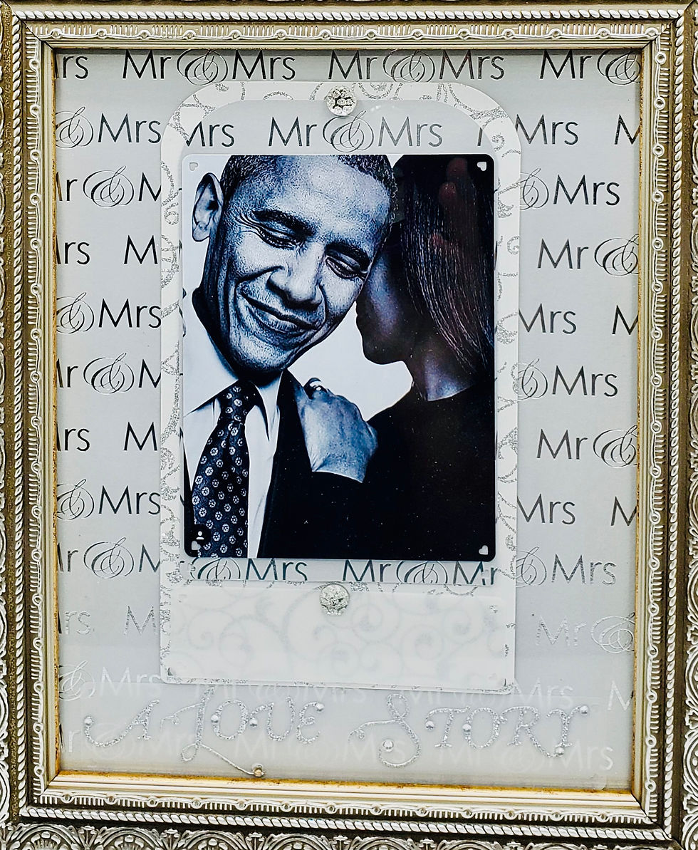 Thumbnail: A Love Story Mr. & Mrs. Scrapbooking Frame Design