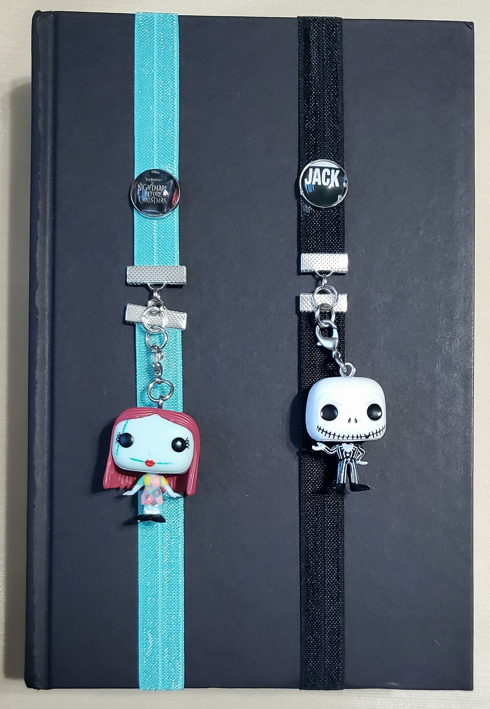 Sally And Jack Skellington Character WrapAround Bookmarks (Nightmare BF Xmas)