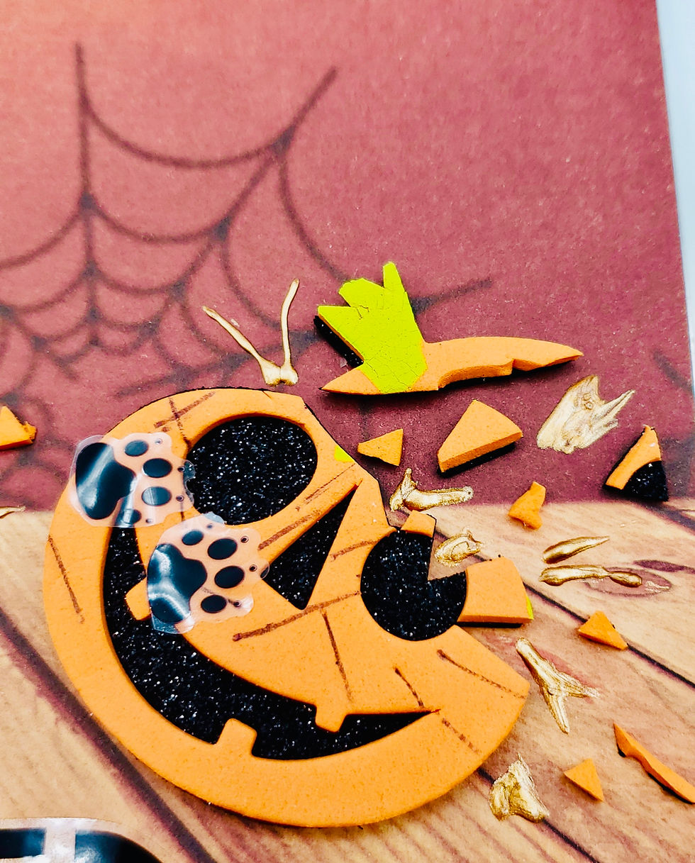 Thumbnail: Spoiled Cat...There's Only Room For One Pumpkin In This House! Oct.Greeting Card