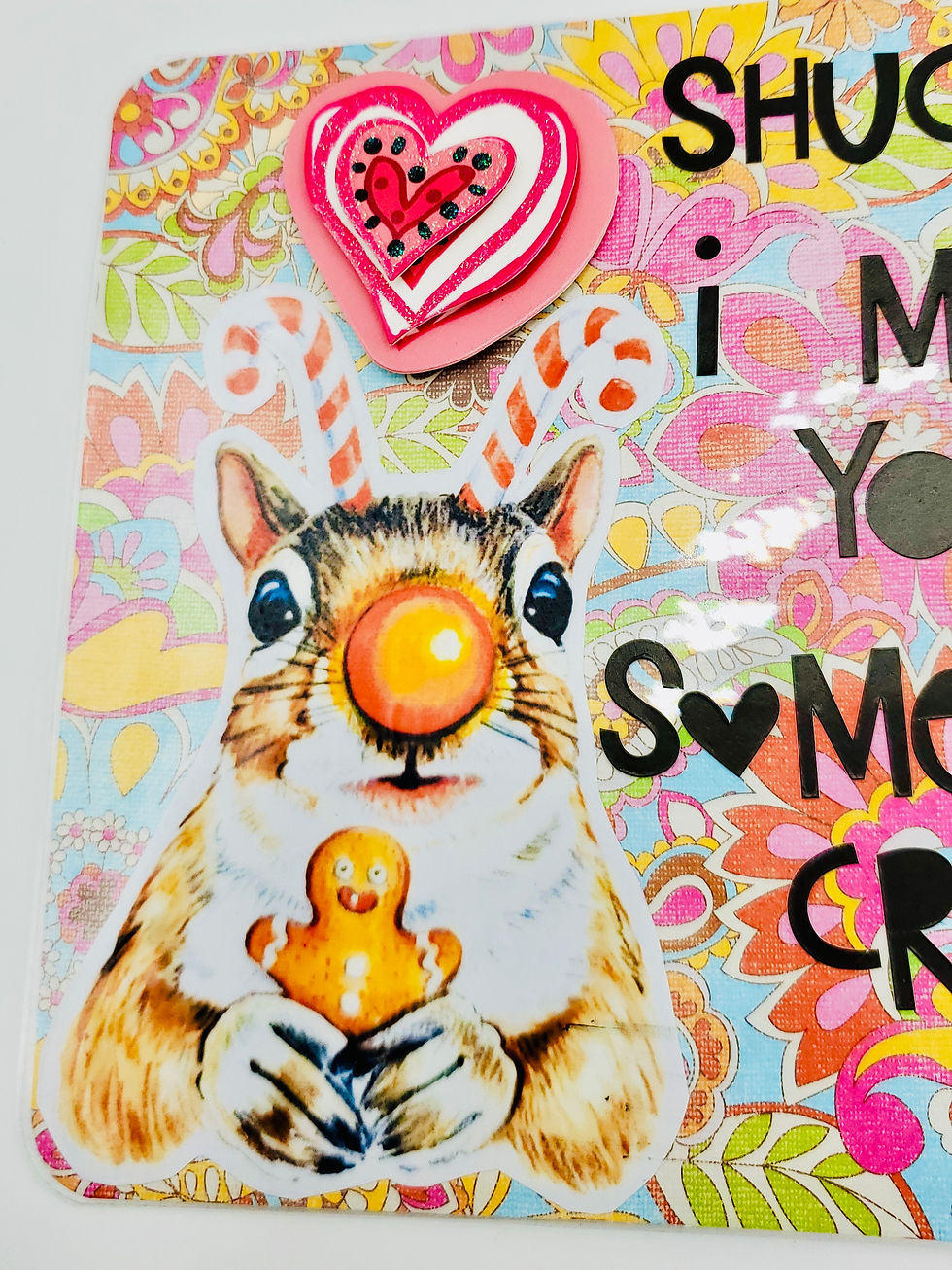 Thumbnail: Shucks, I Miss You Somethin Crazy Like A Squirrel Missing Its Nuts Greeting Card