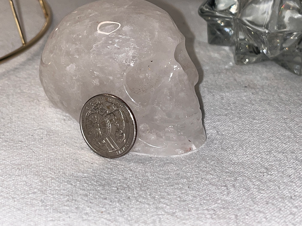 Thumbnail: Clear Quartz Skull 75mm (Clear Mind)